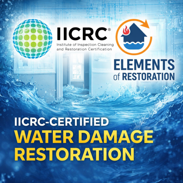 iicrc certified water damage restoration