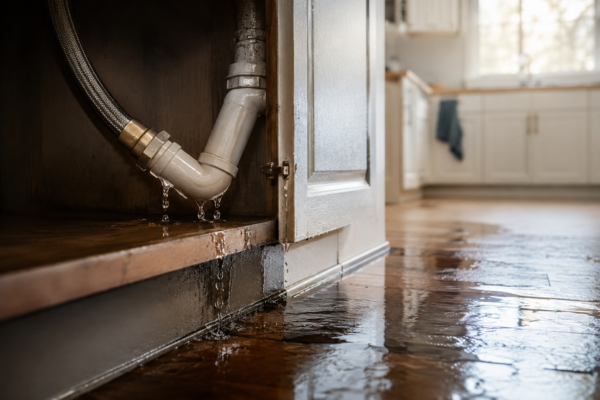 Small Leak Water Damage